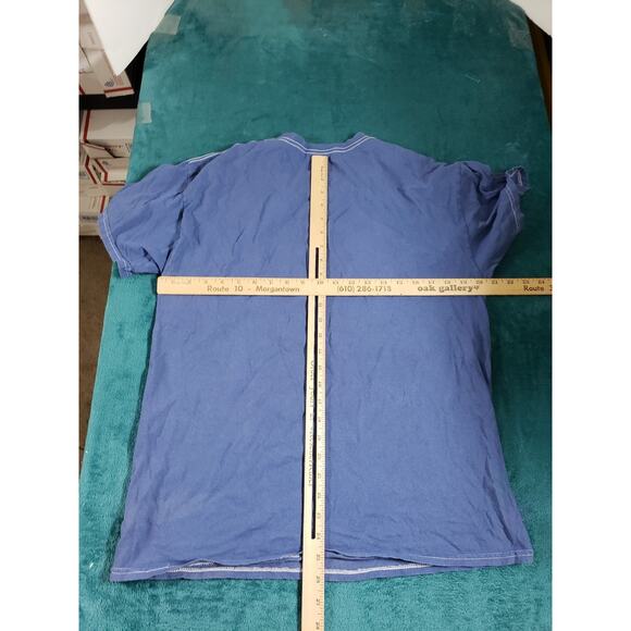 Yale University T-Shirt Mens Large Blue Bulldog Mascot Tee College Ivy League - Picture 8 of 9